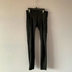 ATHLETA GIRL LEGGINGS with phone pocket